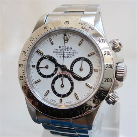 rolex daytona acciaio zenith|rolex daytona with zenith movement.